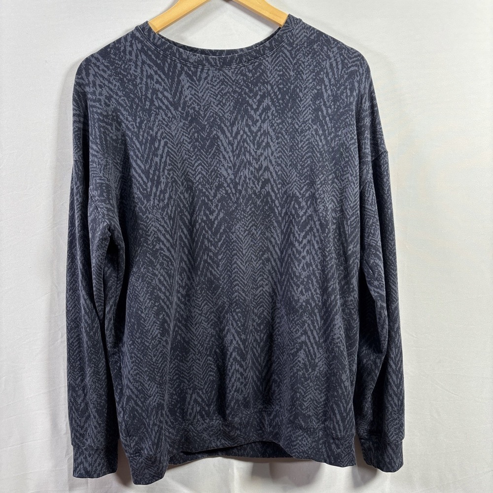 Athleta Athleisure Luxe Pullover Sweatshirt Womens S Oversized Cozy Gym Layer